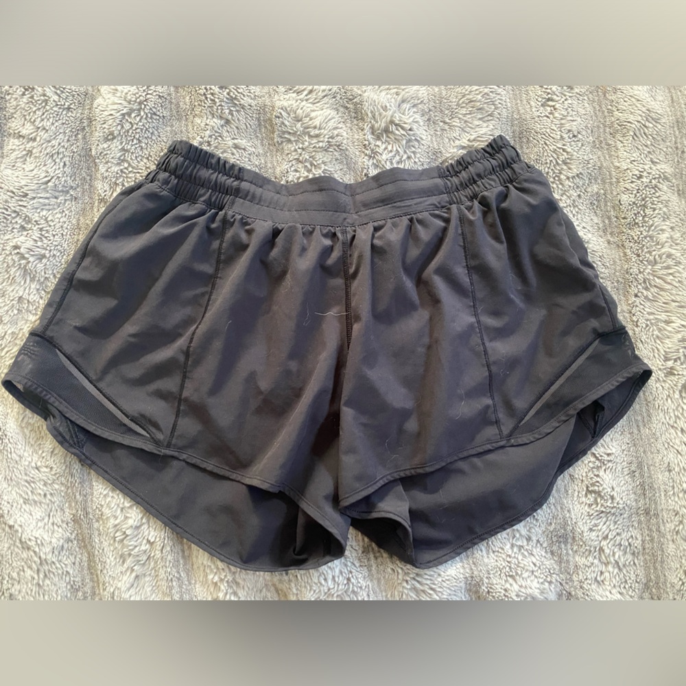 Black Lululemon Athletic Shorts
